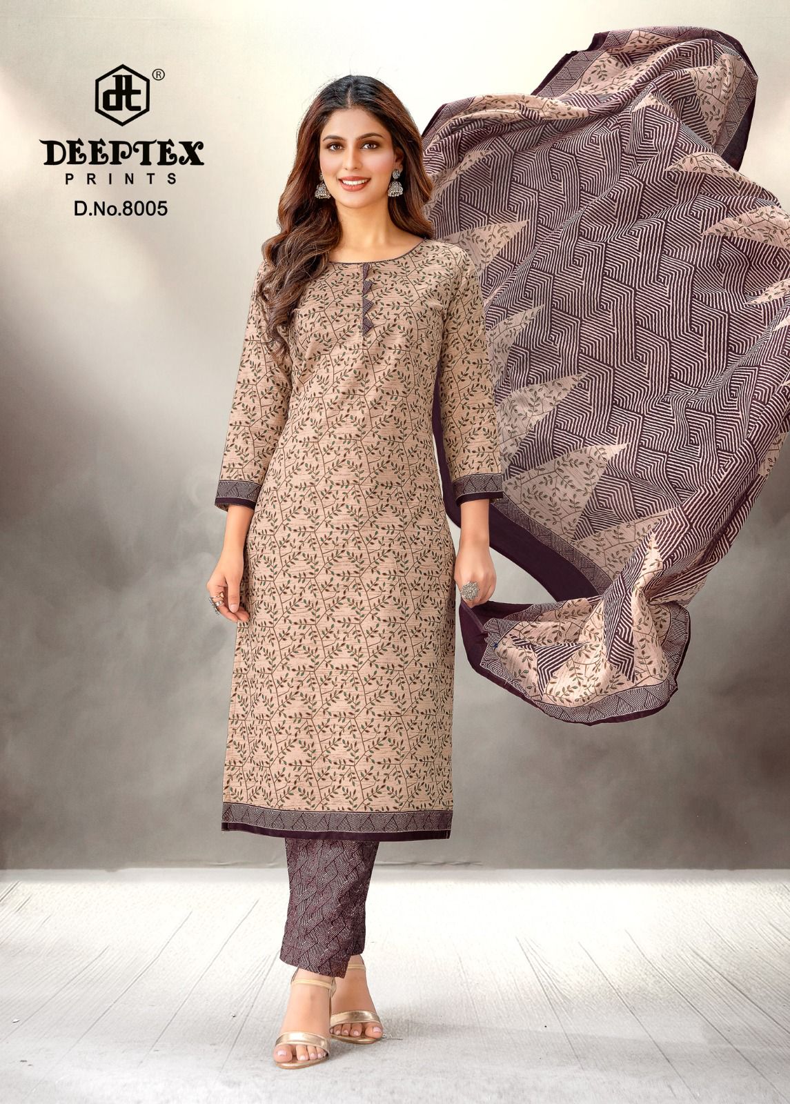 Aaliza Vol 8 By Deeptex Printed Cotton Dress Material Suppliers In India
